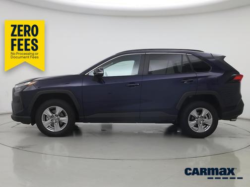 Blue 2025 Toyota RAV4 XLE