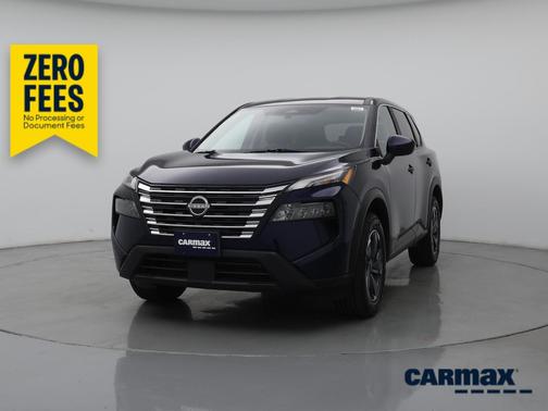 Blue 2025 Nissan Rogue SV