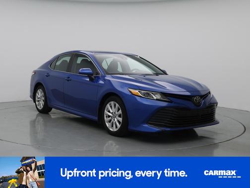 Blue 2019 Toyota Camry LE