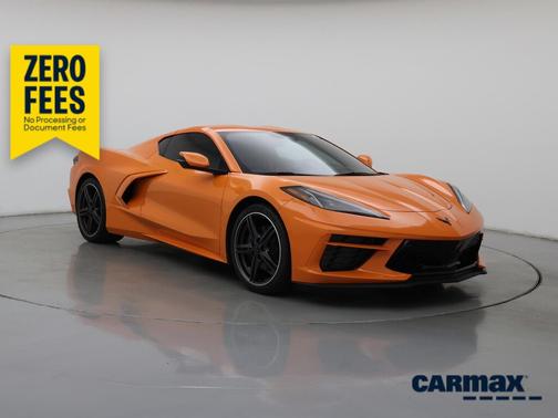 Orange 2024 Chevrolet Corvette Stingray 2LT