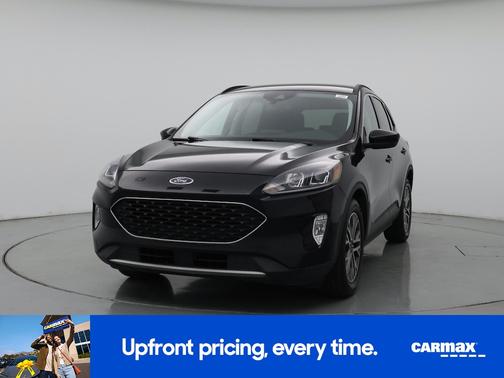 Black 2021 Ford Escape SEL
