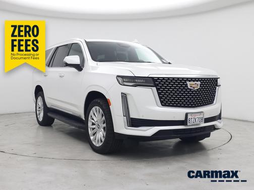 White 2021 Cadillac Escalade Luxury