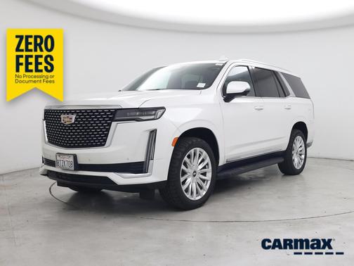 White 2021 Cadillac Escalade Luxury