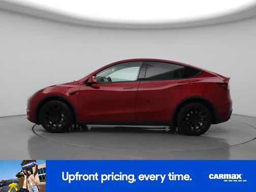 Red 2023 Tesla Model Y Long Range