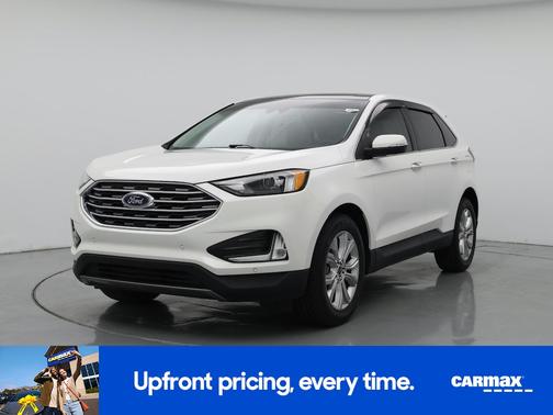 White 2023 Ford Edge Titanium