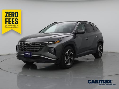 Gray 2022 Hyundai TUCSON SEL