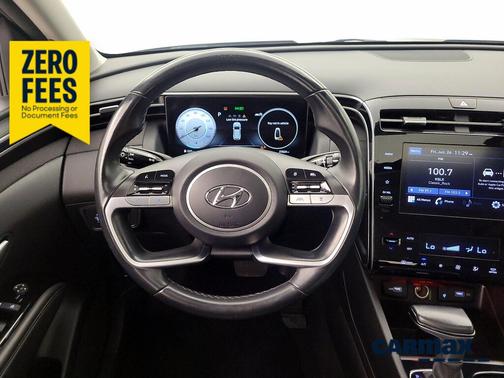 Gray 2022 Hyundai TUCSON SEL