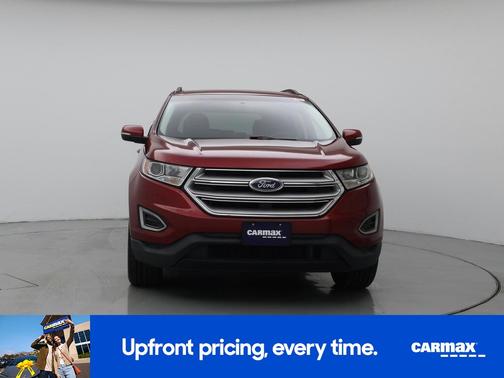 Red 2015 Ford Edge SEL