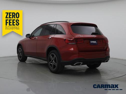 Red 2021 Mercedes-Benz GLC 300