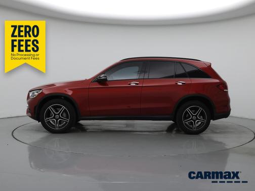 Red 2021 Mercedes-Benz GLC 300