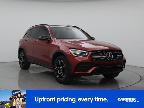 Red 2021 Mercedes-Benz GLC 300
