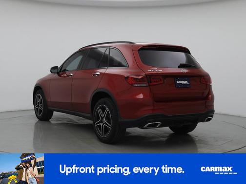 Red 2021 Mercedes-Benz GLC 300