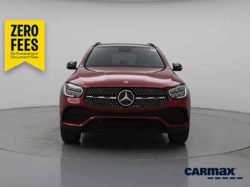 Red 2021 Mercedes-Benz GLC 300