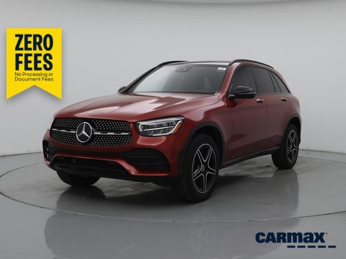 Red 2021 Mercedes-Benz GLC 300