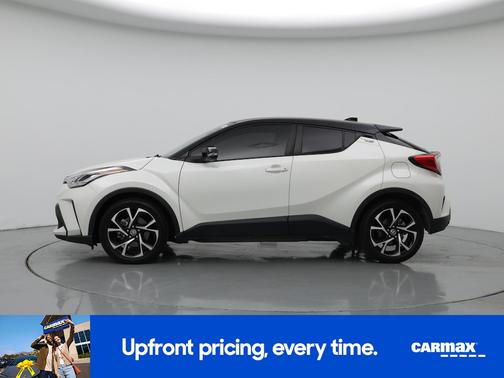 White 2021 Toyota C-HR XLE
