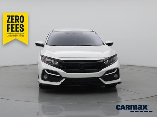 White 2020 Honda Civic Sport