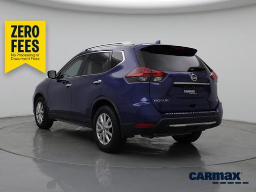 Blue 2018 Nissan Rogue SV