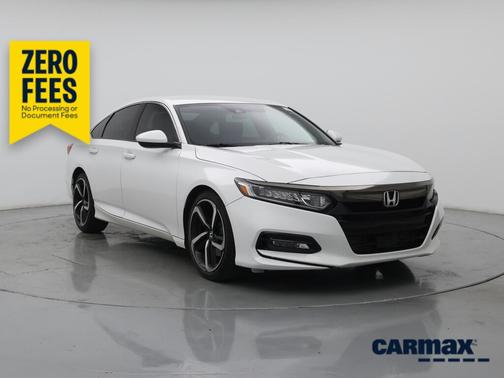 White 2020 Honda Accord Sport
