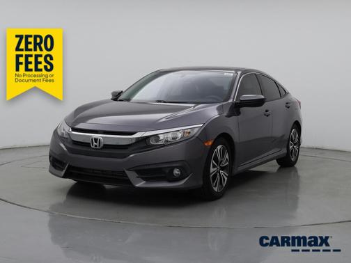 Gray 2017 Honda Civic EX-T