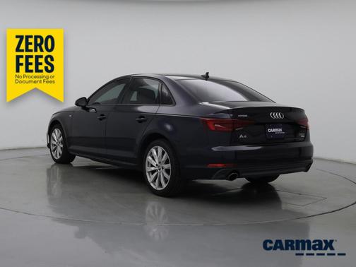 Black 2018 Audi A4 Premium