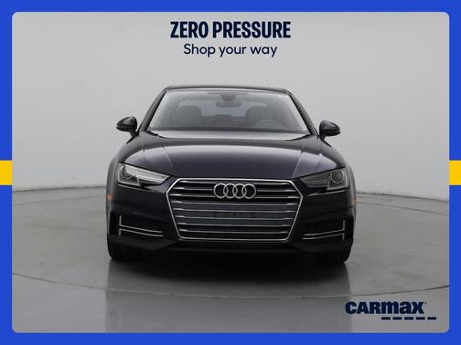 Black 2018 Audi A4 Premium