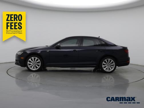Black 2018 Audi A4 Premium