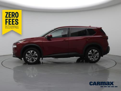 Red 2023 Nissan Rogue SV