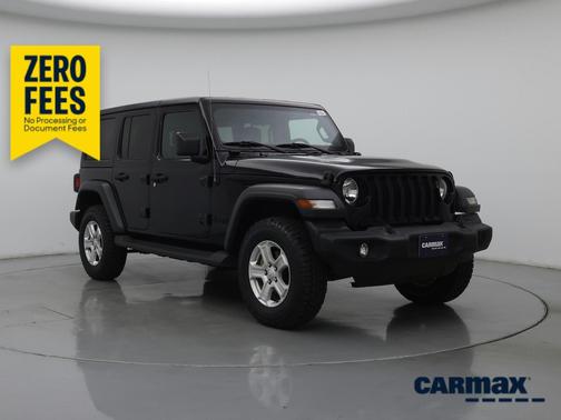 Black 2023 Jeep Wrangler Unlimited Sport S