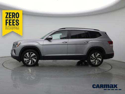 Silver 2026 Volkswagen Atlas SE w/Tech