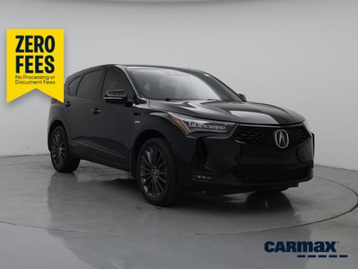 Black 2022 Acura RDX SH-AWD A-Spec Advance