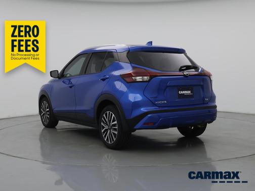Blue 2022 Nissan Kicks SV