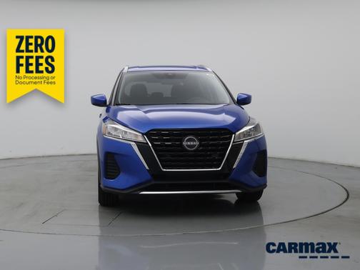 Blue 2022 Nissan Kicks SV