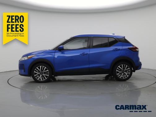 Blue 2022 Nissan Kicks SV