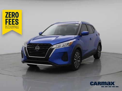 Blue 2022 Nissan Kicks SV