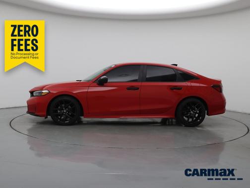 Red 2025 Honda Civic Sport