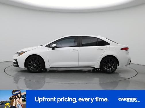 White 2023 Toyota Corolla SE