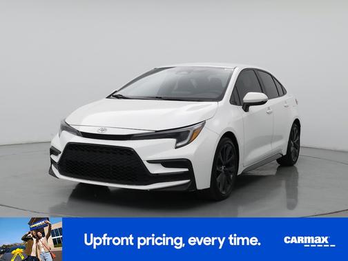 White 2023 Toyota Corolla SE