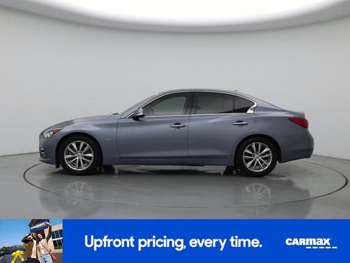Blue 2014 INFINITI Q50