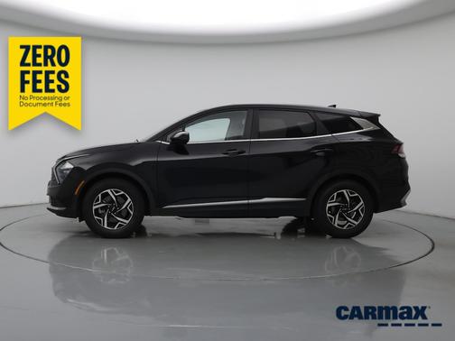 Black 2023 Kia Sportage LX