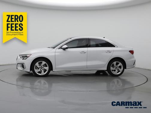 White 2023 Audi A3 Premium Plus