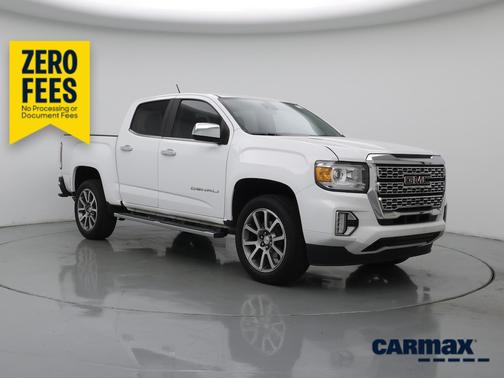 White 2022 GMC Canyon Denali