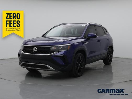 Blue 2022 Volkswagen Taos SE