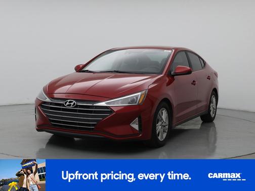 Red 2019 Hyundai ELANTRA SEL