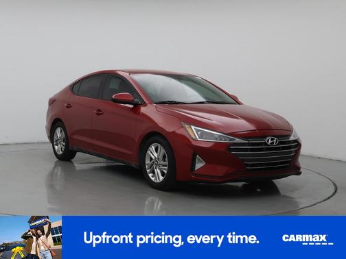 Red 2019 Hyundai ELANTRA SEL