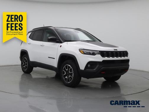 White 2025 Jeep Compass Trailhawk