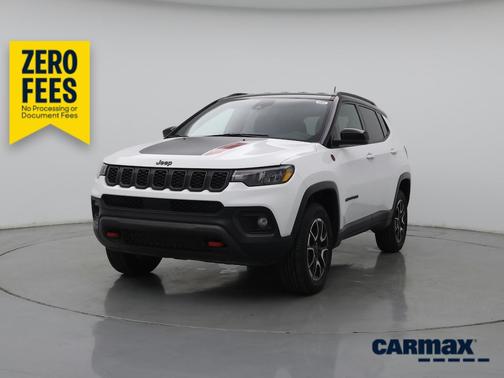 White 2025 Jeep Compass Trailhawk