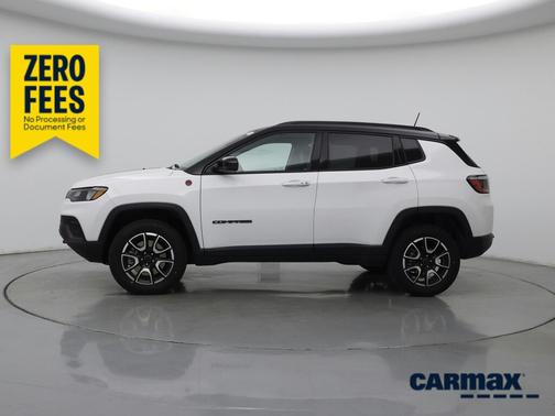 White 2025 Jeep Compass Trailhawk