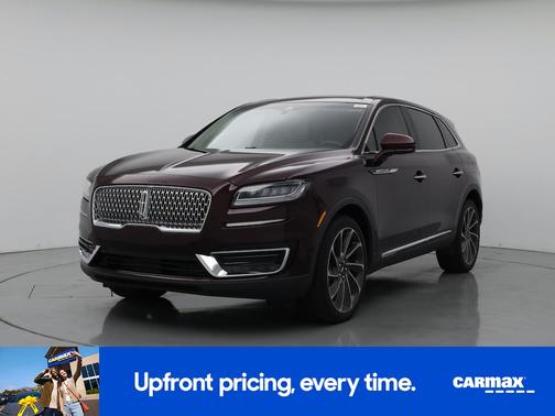 Burgundy 2019 Lincoln Nautilus Reserve