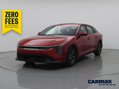 Red 2025 Kia K4 LXS