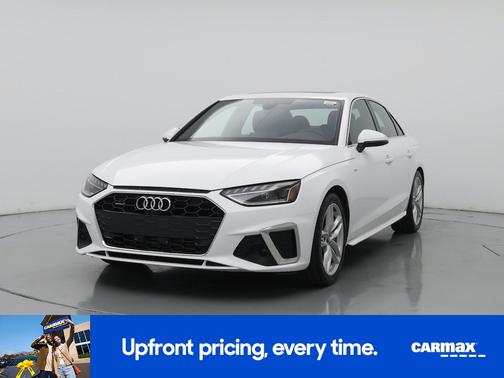 White 2024 Audi A4 S-Line Premium Plus